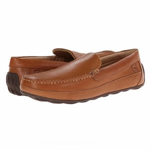 Sperry Hamden Venetian Sahara Slip on Leather Loafers. Sz 8.